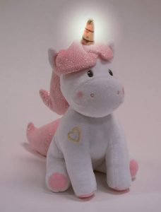 unicornio con luces