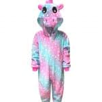 Pijama disfraz de unicornio para niña